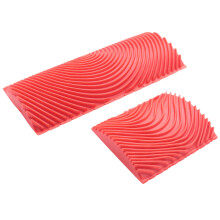 2 Stuks Houtnerf Graan Rubber Patine Schilderen Effecten DIY Wanddecoratie Gereedschappen