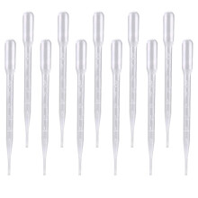 600PiÚces Pipettes De Transfert 3Ml Plastique Graduées Transparentes