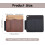 PU Leather EDC Multitool Sheath for Men – 2 Pack 2