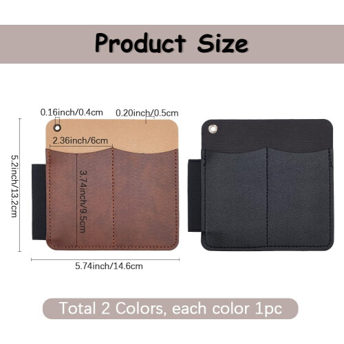 PU Leather EDC Multitool Sheath for Men – 2 Pack 1