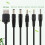 Tizuqe USB σε DC5.5x2.1Audio Aux Plug Μετατροπέας προσαρμογέα βύσματος καλωδίου για Mini Speake 5