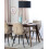 Beliani Set of 2 Dining Chairs LISLE Fabric Beige 3