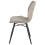 Beliani Set of 2 Dining Chairs LISLE Fabric Beige 2