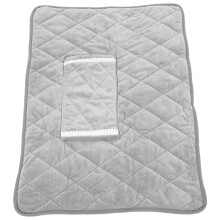 3Pcs Silver USB Powered Heated Blanket Large Soft Washable Comfort Use