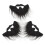12Pièces Ensemble Barbe En Pour Déguisement 2