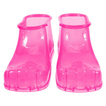 2Paare Fußpflege Schuhe Rosé PVC Fußsoaker Für Hausgebrauch