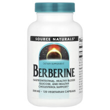 Source Naturals, Berberin, 500 mg, 120 vegetarische Kapseln