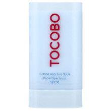Tocobo, Luftiger Sonnenstift aus Baumwolle, SPF 50, 0,67 oz (19 g)