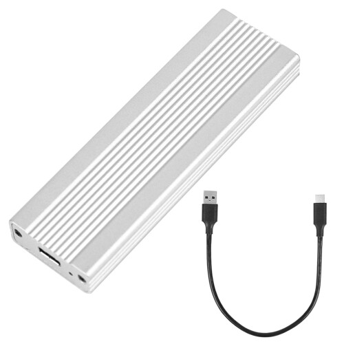 Θήκη M.2NVMe/ Διπλού Πρωτοκόλλου Θήκη για φορητούς σκληρούς δίσκους USB3.1Type-C 1