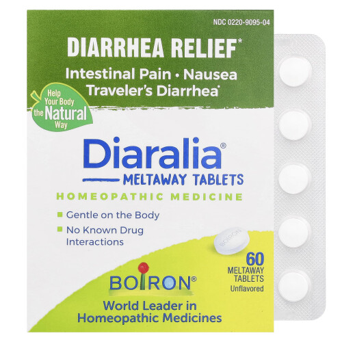Boiron, Diaralia, Αλγία Διάρροιας, Ασυνέπεια Γεύσης, 60 Μελττάβη Φίλτρα