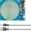 Γεννήτρια κυμάτων Schumann 12V7.83Hz Συντονιστής lse χαμηλής συχνότητας για προστασία EMF & 8