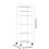 6-Tier Rolling Storage Cart with Lockable Wheels – Kitchen, Bathroom & Office Organizer 2