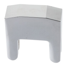 2Pièces Sourdine En Alliage Zinc Argent Pour Pratique