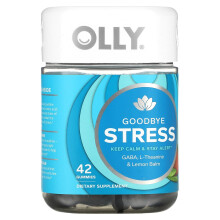 OLLY, Abschied Stress, Beeren Verbena, 42 Gummies