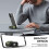 Capa compatível com AirPods Pro de 2ª geração – Compatível com MagSafe, capa protetora com trava automática 3