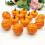 (Yellow) Artificial 12pcs Mini Foam Pumpkin Simulation Props Decoration Halloween Party 1