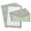 4Ensembles Kit Ligné Et Enveloppes Vert Mariage 1