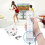 Adaptor Wii Motion Plus Alb, Pachet de 2 5