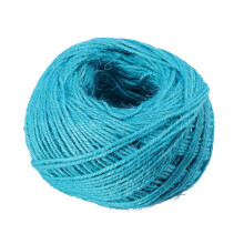 2St Blauw Touw Jute Koord Voor Decoratie Knutselen En Creatieve Kunst