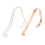 10Pièces Porte-Forme Talons Robuste Rose Gold Pour Présentation 2