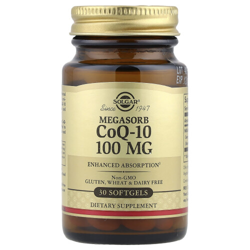 Solgar Solgar, Μegasorb CoQ-10, 100 mg, 30 Softgels