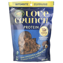 Nature's Path, Love Crunch, Granola Organoica Premium, Cioccolato Scuro & Burro di Mandorla, 11 oz (312 g)