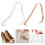 10Pièces Porte-Forme Talons Robuste Rose Gold Pour Présentation 11