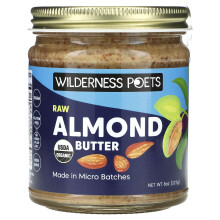 Wilderness Poets, Οργανική Ραγιά Αμυγδάλου, 8 oz (227 g)