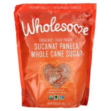Wholesome Sweeteners, Ökógi Szukánat Panela Teljes Kávézúz, 32 oz (907 g)