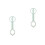2Pièces Pince Bébé Antidérapante Ciseaux Durable 2
