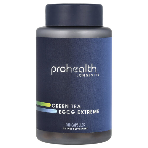 ProHealth Longevity, Τσάι Πράσινου, EGCG Εξαιρετικό, 100 Φιάλες