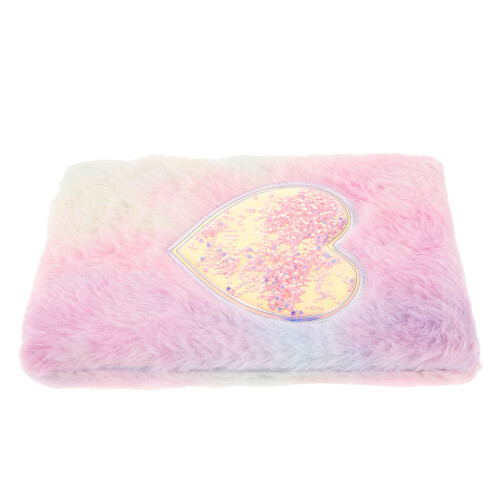 2Pièces Carnets Verrouillables Filles Peluche Pour École 2