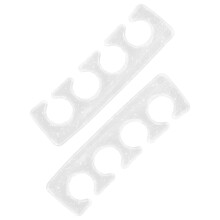 4Pièces Séparateurs D'orteils Transparente Pour Ongles Et Pédicure