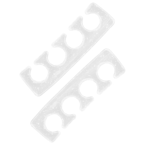 4Pièces Séparateurs D'orteils Transparente Pour Ongles Et Pédicure