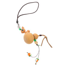 Charm Porte- Bois Naturel Cerf Style Feng Shui