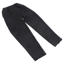 3Pcs Black Chef Workwear Pants Oil-Proof Breathable Cooking Uniform