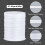 White satin bias tape 10mm double-fold 80m 2