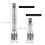 2Pièces Accessoires Clé À Cliquet Extension Argent Maison 2