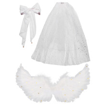 2Pièces Costumes Cosplay En Plume Tulle Pour Performance