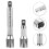 2Pièces Accessoires Clé À Cliquet Extension Argent Maison 8