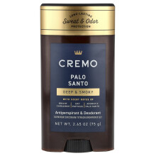 Cremo, Antiperspirant & Deodorant, Palo Santo , 2,65 oz (75 g)