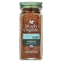 Simply Organic, Tempero de Frango Grelhado, Original, 3 oz (85 g)