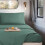 Korte Queen RV-lakens 1800 Microfiber Set 5
