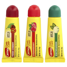Carmex, Daily Care, Moisturizing Lip Balm, SPF 15, Variety, 3 Pack, 0.35 oz (10 g) Each