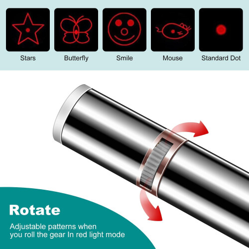 Laser Pointer Cat Toy for Indoor Play 1 Pack 2