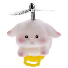 4Pcs Mountain Bike Handlebar White Rabbit Propeller Accessories