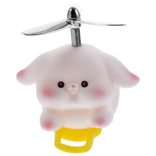 4Pcs Mountain Bike Handlebar White Rabbit Propeller Accessories