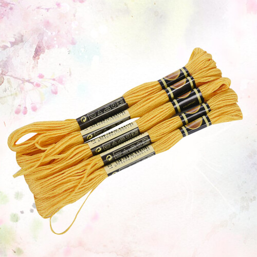 Snáithe Bróidnéireachta Tras-Stitch Dan2Boxes/48PCS Snáth Snáithe Fuála Snáithe Fuála Lámhdhéanta DIY le haghaidh Déanamh Ceardaíochta 1