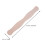 2Pièces Accessoires Bois Beige Ondulés Pour Glaces Manuelles 3