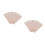 2Pièces Accessoires Bois Beige Ondulés Pour Glaces Manuelles 5